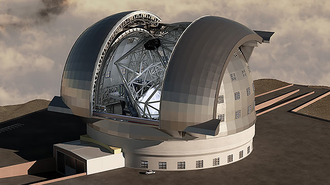 European Extremely Large Telescope (E-ELT), European Southern Observatory referansprojekt